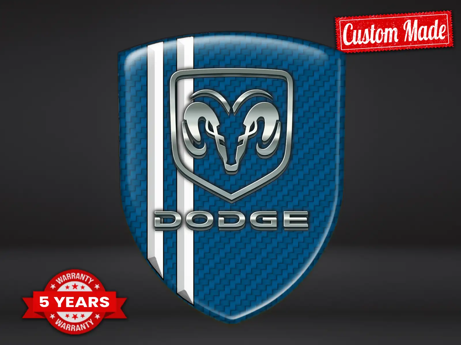 Dodge Vinilos Traseros Autos Estilo Máximo Pro Duradero